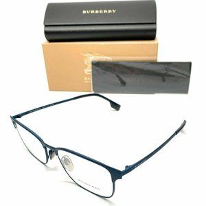 Burberry Men's Blue Rubber Eyeglasses!